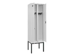 locker voor scheiding van kleding,HxBxD 2120x600x500mm,2vak