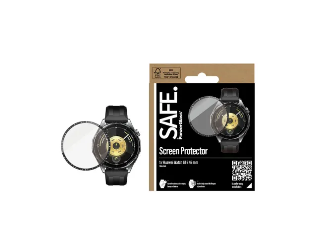 PanzerGlass SAFE. by Screen Protector Huawei Watch GT 6 46 mm, Huaw