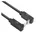 Kabel ACT USB-C hoek boven/beneden 10Gbps 2m