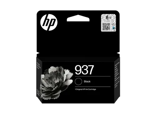 HP 937 Inktcartridge Zwart 4S6W5NE Origineel
