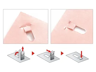 Nietloze Nietmachine Tot 5 vel Zwart - 6