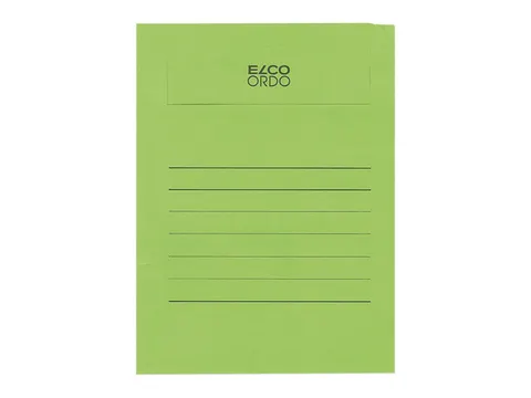 Map Elco Volumino mvenst A4 120gr balg diepgroen doos 50st verp50231x3