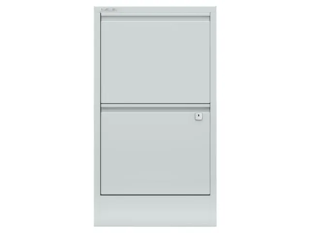 hangmappenkast,HxBxD 672x413x400mm,2hangmappenframes,romp lichtgrijs