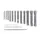 GEDORE KD 26 R-120dopsleutelset 12-delig 6-32mm