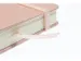 Carnet de croquis PU couverture rigide 80 feuilles A5 vieux rose
