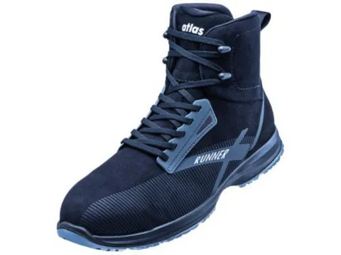 Atlas Runner 105 hoge veiligheidsschoenen, zwart, maat 37, per paar