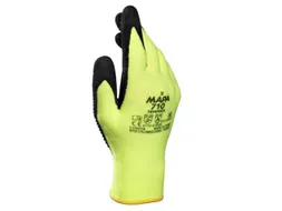 Mapa Temp-Dex 710 hittebestendige handschoenen, geel, maat 11, 10 paar