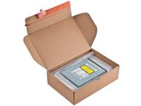 Verzenddoos Modulbox, Binnenformaat 305x210x91mm, Bruin
