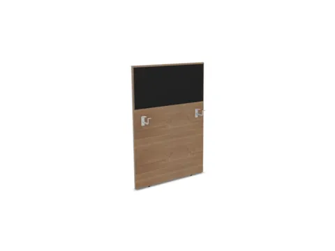 baliepaneel,v. bureau,aanbouw links,B 800mm,NT-cherry,BN8033-zwart