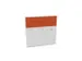 cache de banque d'accueil,p. table de bureau,Bl-blanc,BN3012-orange