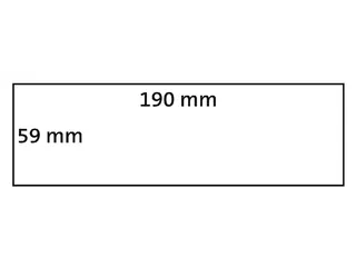 Etiket Dymo 99019 Labelprint Ordner Breed 59x190mm - 6
