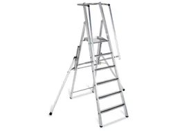 Platformladder Aluminium Bordes H X B X D 2070X 400X 400Mm 8Treden