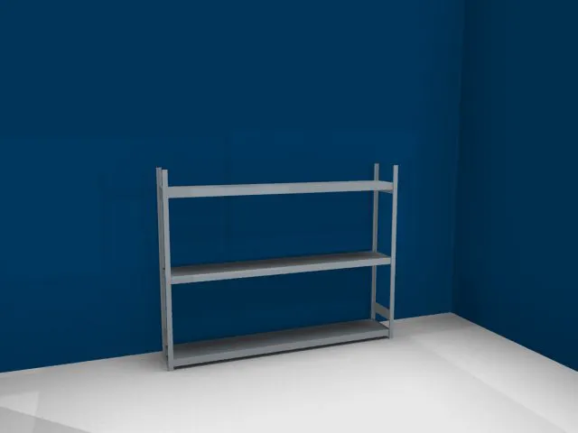 rayonnage grande largeur,rayonnage départ,HxlxP 2000x2570x435mm