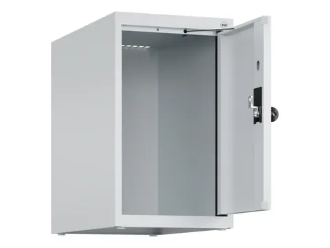 opzetkast,v. locker,1vak.,vak B 300mm,HxBxD 500x300x500mm,draaigrendel