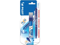 Gelroller Pilot Frixion Ball Clicker 07 Medium Blauw + 3 navullingen