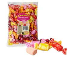 Toffees Candyman frisse fruit zak 1 kilogram