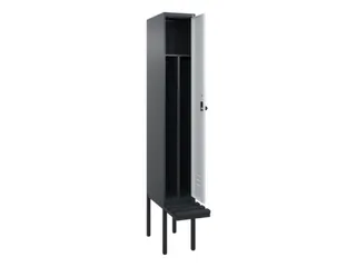 locker voor scheiding van kleding,HxBxD 2120x300x815mm,1vak - 2