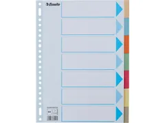 Tabblad Esselte Karton A4 7 Tab