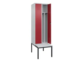 locker voor scheiding van kleding,HxBxD 2120x600x815mm,2vak - 2