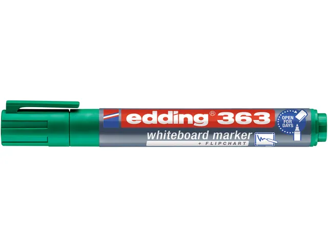 Whiteboardmarker edding 363 schuin 1-5mm groen