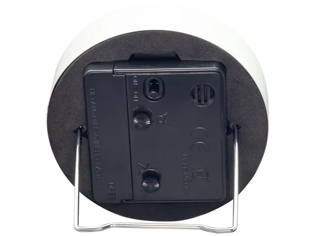 Wekker Nextime Small 9 cm wit