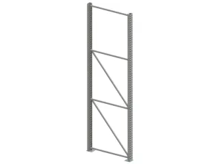 standaard,v. palletstelling,type 2 (100/20),HxD 3300x1100mm - 1