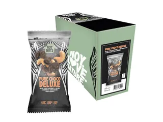 Cashewnoten NoyNuts pure choco deluxe mix zak 45 gram - 2