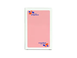 Speelkaarten Bridge Bond roze - 2