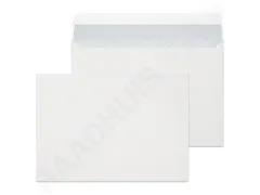 Envelop Raadhuis 162x229 C5 dienst plakstrip wit 80gr 50 stuks