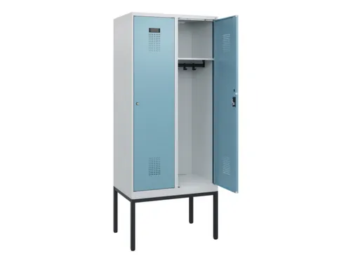 schoollocker,HxBxD 1950x800x500mm,2vak,vak B 400mm,cil.-slot