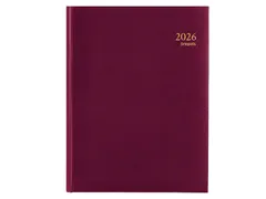 Agenda 2027 Brepols Timing Lima 7 jours/2 pages bordeaux