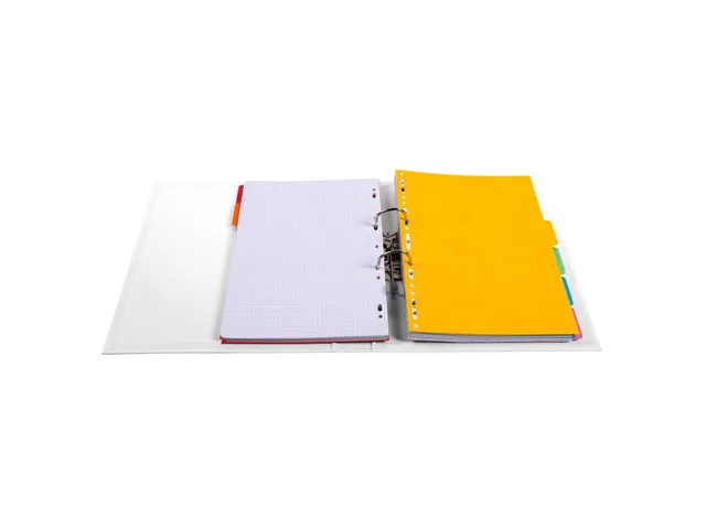 Classeur à levier PVC A4 dos de 50mm. - Couleurs assorties