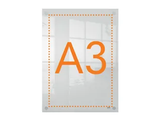 Infobord Nobo Premium Plus A3 acryl wand - 7
