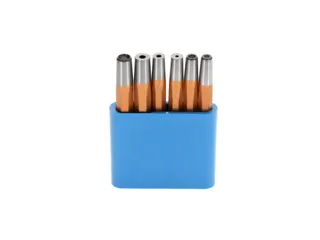 GEDORE 125 B klinknageltrekker en koppenset 6stuks - 3
