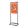 Poster Display Decor Sway Dubbelzijdig A1 Zwart