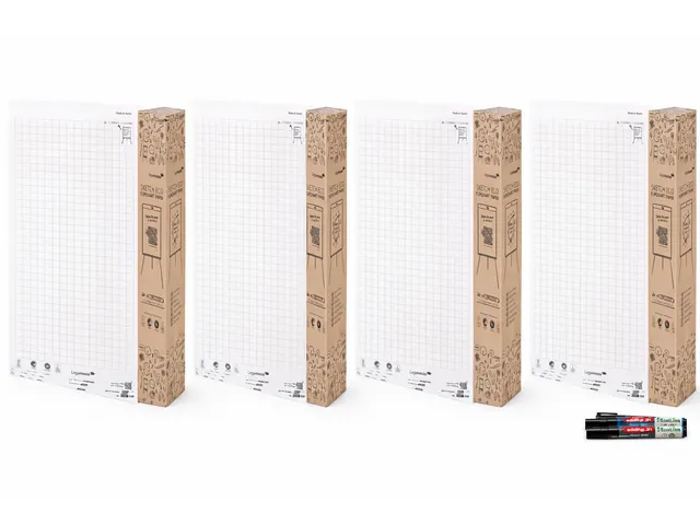 Legamaster SKETCH ECO Flipoverpapier 98x65cm Raster Voordeelbundel