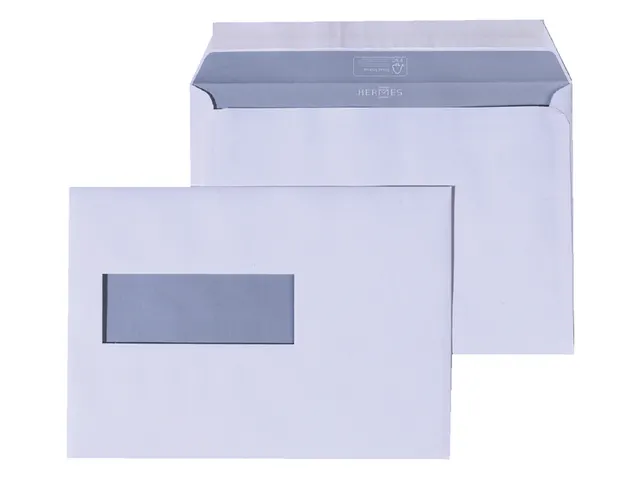 Envelop Hermes C5 162x229mm Venster Links 40x110mm Gegomd