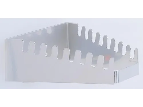 Steeksleutelhouder Geperforeerdeplaten 8 Sleutels Aluminium-Kleurig