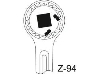 3293 Z Tandwielratel 3/4 inch - 1