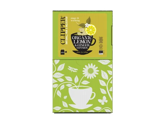 Thé Clipper Infusion Lemon & Ginger Bio 250 sachets