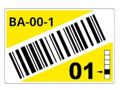 Brother LTZ16075FCB, Geel, Rechthoek, Universeel, 110 mm, 75 mm, 260 s