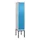 locker voor scheiding van kleding,HxBxD 2120x400x500mm,1vak