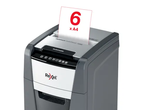 Papiervernietiger Rexel Optimum Auto+ 100M P-5 snippers 2x15mm