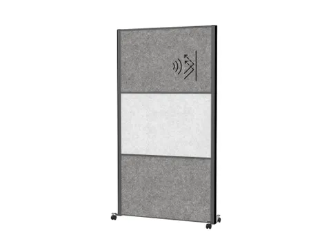 MAULconnecto Scheidingswand 2x Donker 1x Licht Mobiel Antraciet