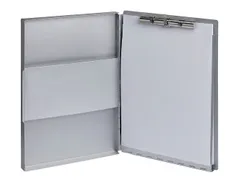 Klembordkoffer MAUL Assist A4 staand zijopening aluminium