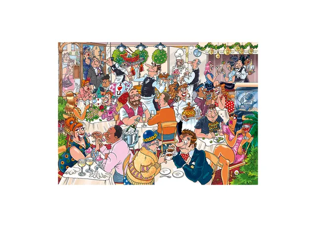 Puzzel Wasgij Mystery 26 Date Night! 1000 stukjes