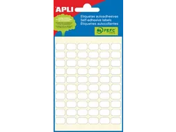 Apli Witte Etiketten 8x12mm