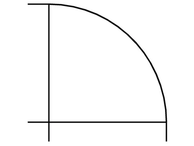 angle de liaison,90 °,lxP 800x800mm,panneau noyer,rond
