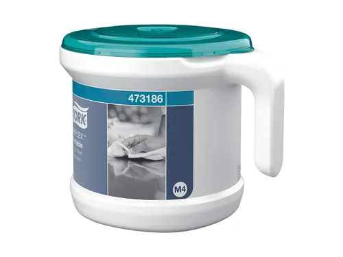 Startpakket Tork Reflex M4 draagbare dispenser wit/turquoise 473186