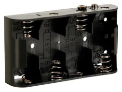 Batterijhouder Voor 4 x C-CEL (Voor Batterijclips)